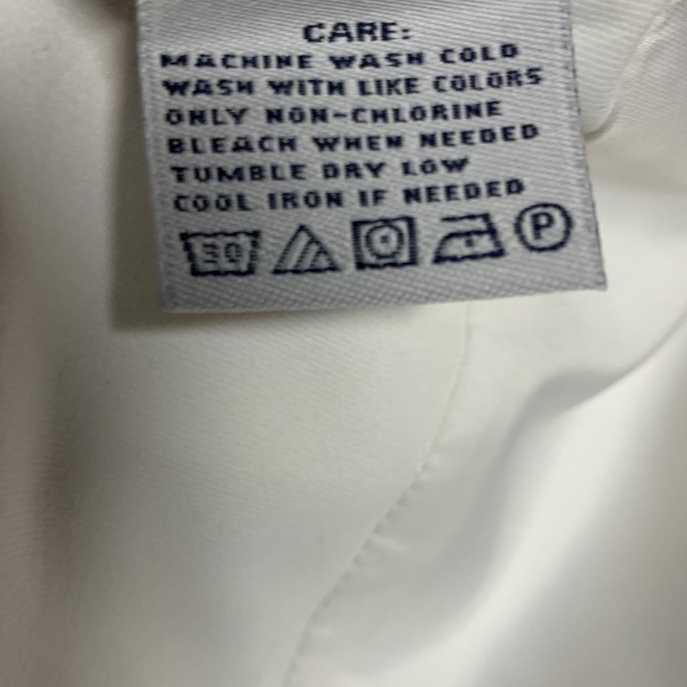 Vintage Ralph Lauren Tennis Shirt Elegant White 8 - Picture 15 of 17